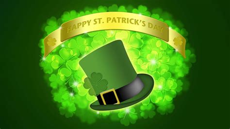 St. Patrick's Day Wallpaper 4K, Leprechaun cap
