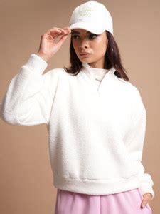 Tokyo Talkies Full Sleeve Solid Women Sweatshirt - Buy Tokyo Talkies ...