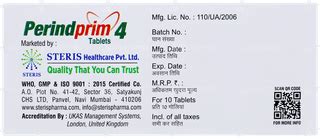 Perindprim 4 MG | Order Perindprim 4 MG Tablet Online at Truemeds