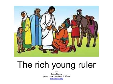 The Rich Young Ruler | PPTX