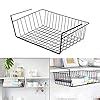 Go Hooked 16 Inch Undershelf Storage Basket Under Cabinet Storage ...