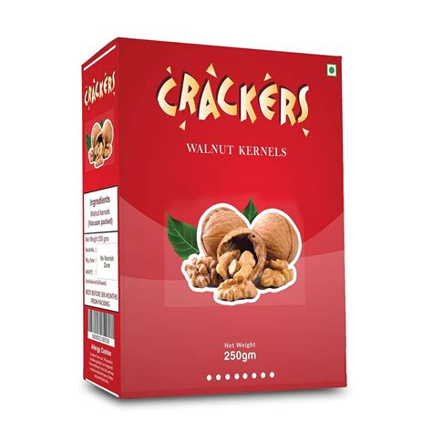 Go Crackers Kashmiri Brown Quarters Walnuts Kernels Without Shell, 250g ...