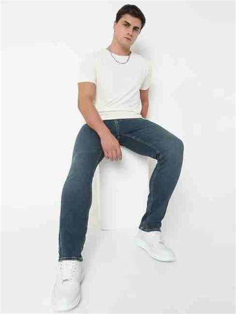 Toki Slim Straight Fit Solid Denim