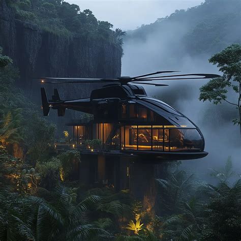 Helicopter Shaped Mansions: The Revolutionary Fusion of Aviation ...