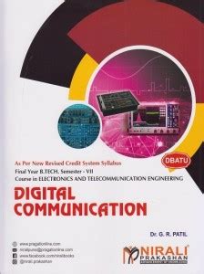 DIGITAL COMMUNICATION - For DBATU - Semester 7 - Final Year BTech ...