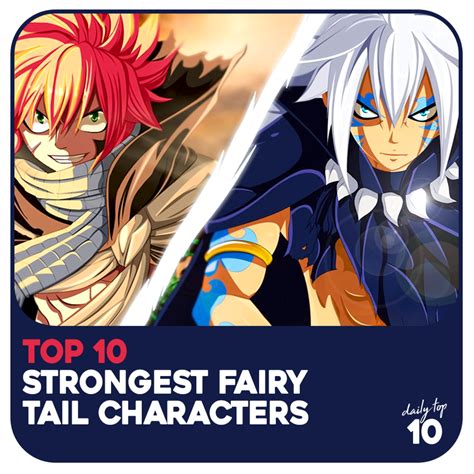 Top 10 Strongest "Fairy Tail" Characters of All Time - HubPages