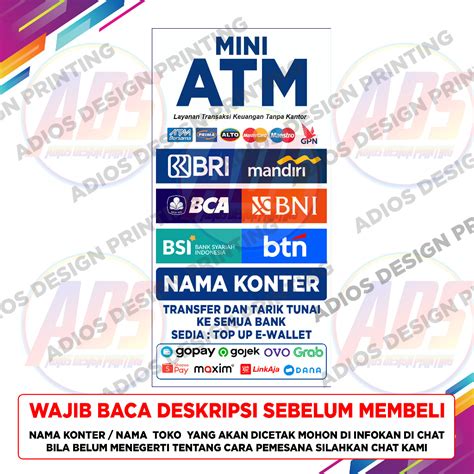 Jual Spanduk BRILink Banner Konter BRILink / Agen BRILink / Spanduk ...