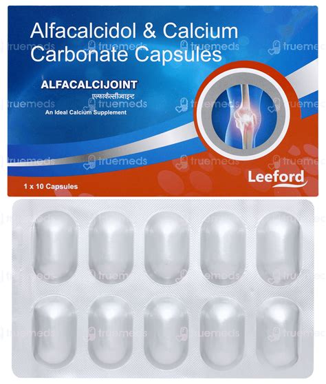 Alfacalcijoint Capsule 10 - Uses, Side Effects, Dosage, Price | Truemeds