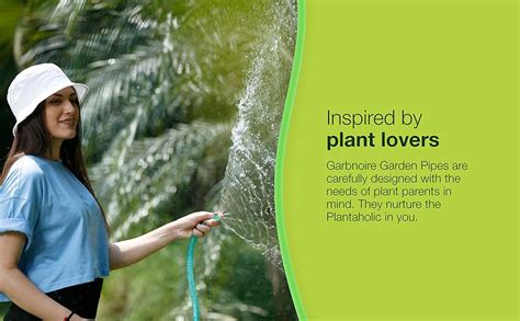 Garbnoire Heavy Duty 3 Layered Braided Water Hose Pipe (Size : 0.5 inch ...