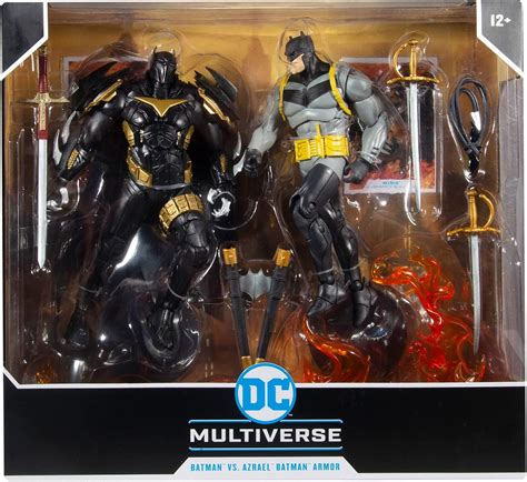 Buy McFarlane Toys DC Multiverse Batman vs Azrael (Batman Armor) 7 ...