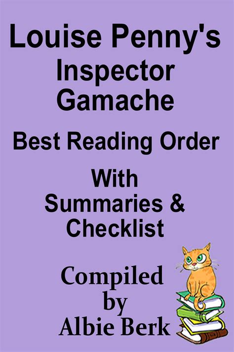 Louise Penny's Inspector Gamache: Series Reading Order with Summaries ...
