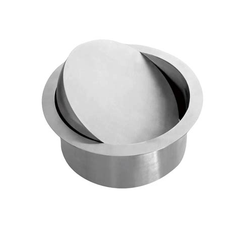 CapriTech Round Stainless Steel Countertop Trash Chute with India | Ubuy