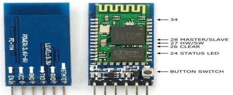 Image result for HC-05 Bluetooth Module Schematic