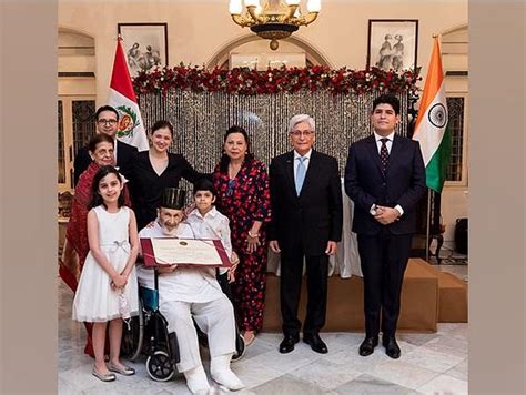 Ardeshir B K Dubash honoured with highest diplomatic award by Peru ...
