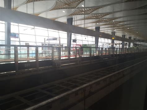 [北京地铁]6号线与S1线的换乘站 金安桥站 - 哔哩哔哩
