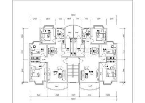 包头市某新建星期五110-130平米左右的平面户型设计CAD图纸（共10张）_土木在线