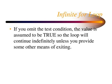 Image result for Infinite Loop Example