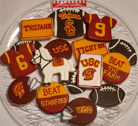 USC Football Cookies | Cute and Delicious Treats