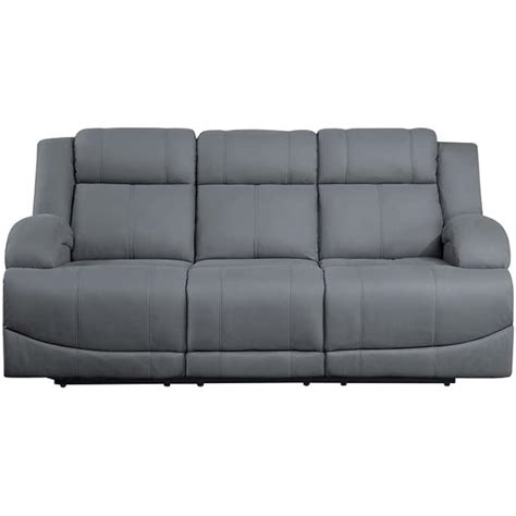 Lexicon Camryn Wood & Fabric Power Double Reclining | Ubuy India