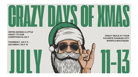 Crazy Days of Christmas in July, 1313 Gilbert St., Charles City, IA ...
