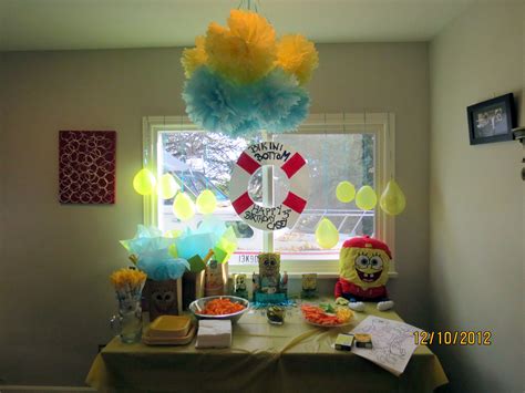 Spongebob Birthday Decorations