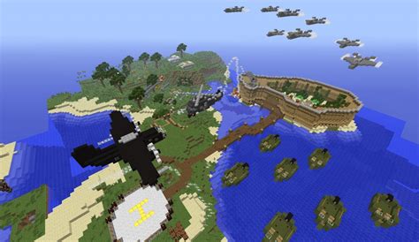 Image result for Minecraft WW2 Map