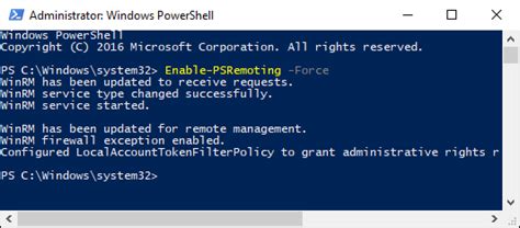 Image result for PowerShell Command for Remote Access