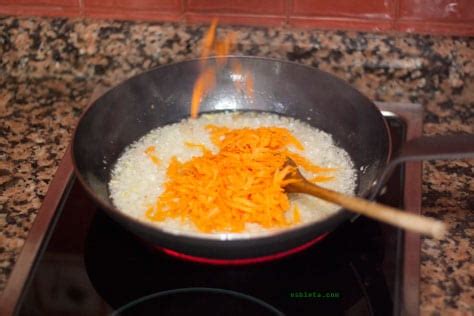 Delicioso calabacín con zanahoria - Recetas de Esbieta