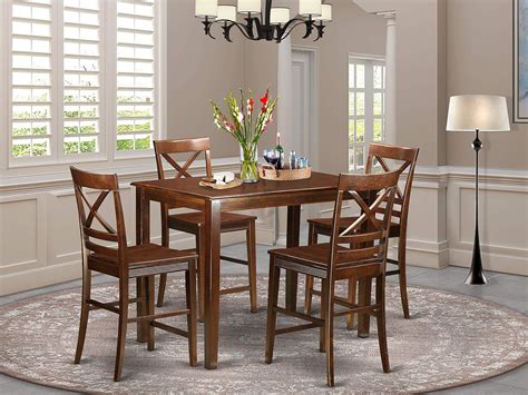 Buy 5 PC counter height set - Small Kitchen Table and 4 counter height ...