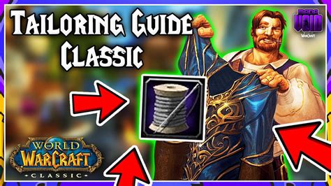 How to Level Tailoring VERY FAST in Classic WoW! (1-300) Bag Guide!