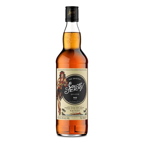 Sailor Jerry Spiced Rum 0.7L (40% Vol.) - Sailor Jerry - Rum