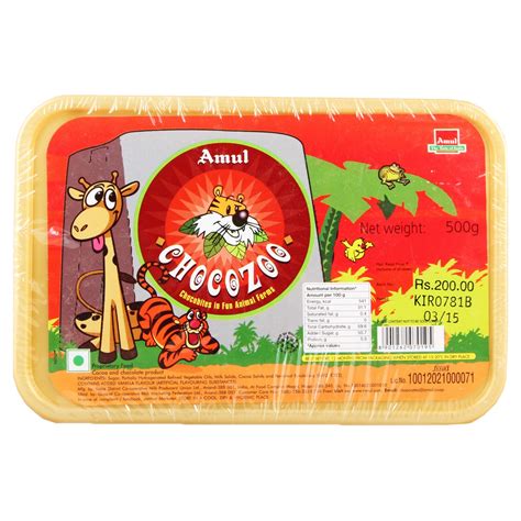 Amul Chocolate - Chocozoo, 500 g Box : Amazon.in: Grocery & Gourmet Foods