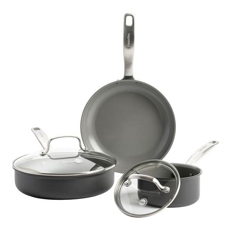 GreenPan Chatham 5 Piece Nonstick Ceramic Cookware Set - World Market