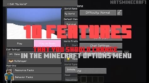Image result for Minecraft Setting Menu