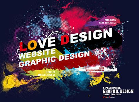 Love Design公司海报、名片、网站设计|平面|海报|golfart - 原创作品 - 站酷 (ZCOOL)