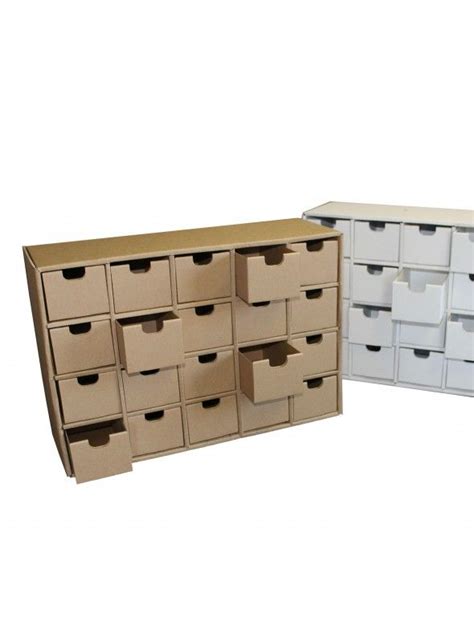Image result for Cardboard Storage Drawer Units