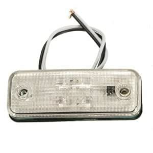 4 LED Side Marker Light Indicator Lamp for Bus Truck Trailer Lorry ...