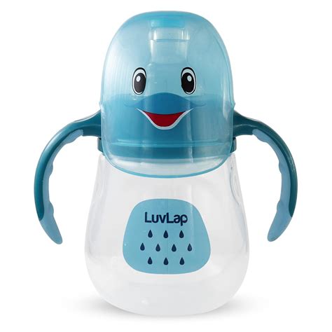 Buy LuvLap Little Dophin Spout Sipper for Infant/Toddler, 210ml, Anti ...