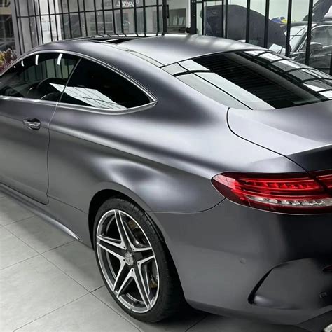 Matte Mountain Grey Car Wrap | Metallic Mountain Grey Vinyl Wraps ...