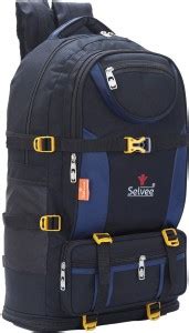 selvee Travel Trekking shoulder Rucksack Bag 55L Rucksack - 55 L Navy ...