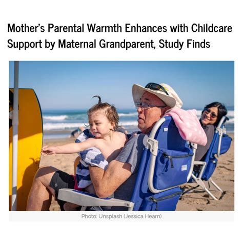 Mother’s Parental Warmth Enhances with Childcare Support by Maternal ...
