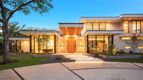 Modern Custom Home Builder Plans Villa Homes: Custom Home Builders
