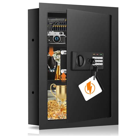 22.05" Tall Fireproof Wall Safe Between Studs 16" Centers, Heavy Duty ...