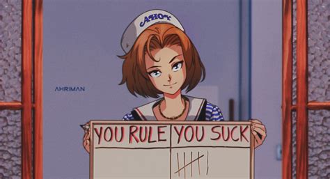 robin buckley (stranger things) drawn by dmitry_grozov | Danbooru