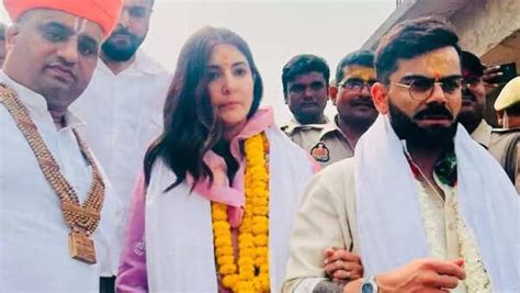 Virat Kohli: Anushka Sharma’s lilac Chanderi suit steals the spotlight ...