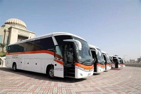 جدول مواعيد باصات أبوظبي الشارقة - رحلة كل 30 دقيقة - فيو دبي