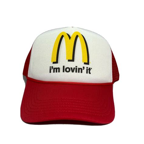 Mcdonalds Hat Cap Gorra Red Mcdonalds Hat Transparent, 45% OFF