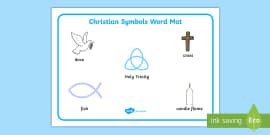 Hindu Religion: Symbols | Word Mat | Primary Resource