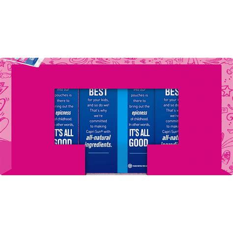 Capri Sun Nutrition Facts Pacific Cooler - Home Alqu