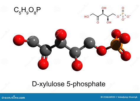 Chemical Formula, Skeletal Formula and 3D Ball-and-stick Model of ...